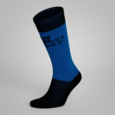 Носки хоккейные (гольфы) Strike High MAD GUY син/черн  фото 1