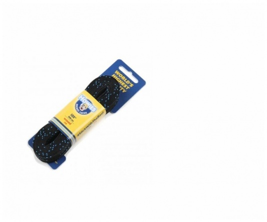 Howies Шнурки хоккейный профессиональные с пропиткой (Чёрные) 0002451 фото 1