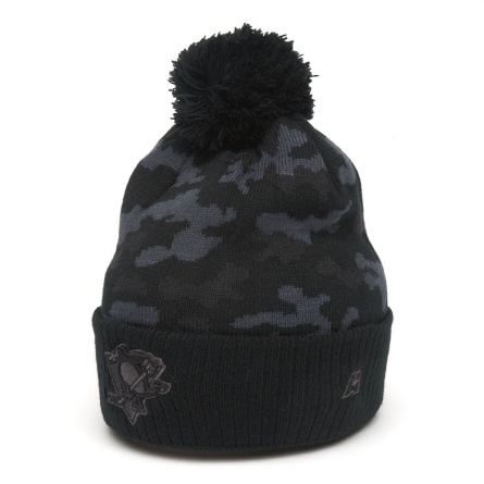 Шапка Pittsburgh Penguins, чер.-милитари, 55-58, 59345 фото 1