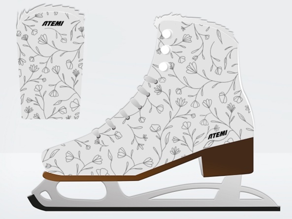 Коньки фигурные Atemi Queen Fur фото 1