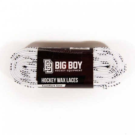 Шнурки д/коньков BIG BOY Comfort Line c пропиткой, красный 96 фото 1
