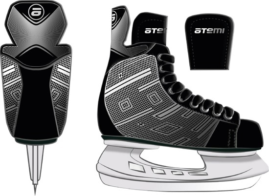 Коньки хоккейные Atemi, DRIFT 2.0 фото 1